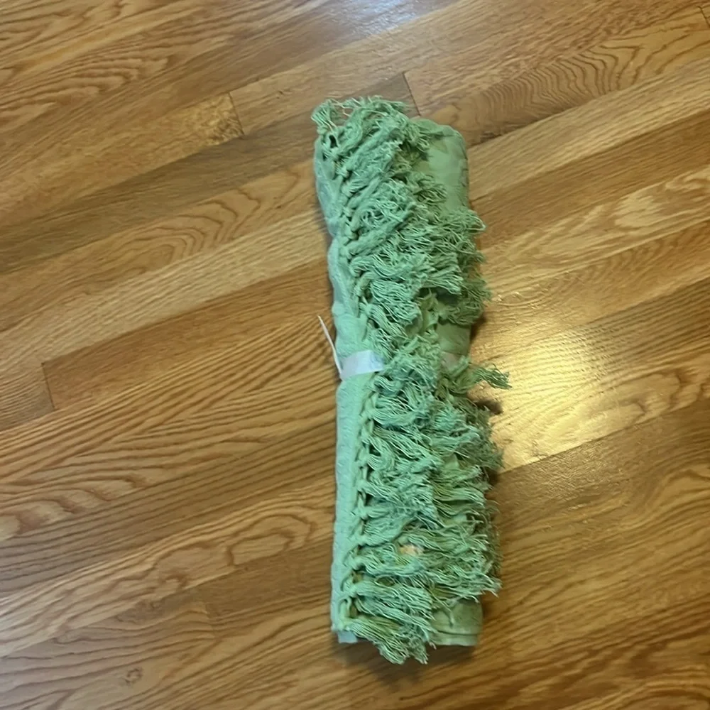 Free People x Spell Seashell Beach Towel in Pistachio NWT